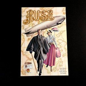 CrossGen Comics Ruse 15 Jan 2003 Book Collector Bag Board Beatty Ryan Marcos